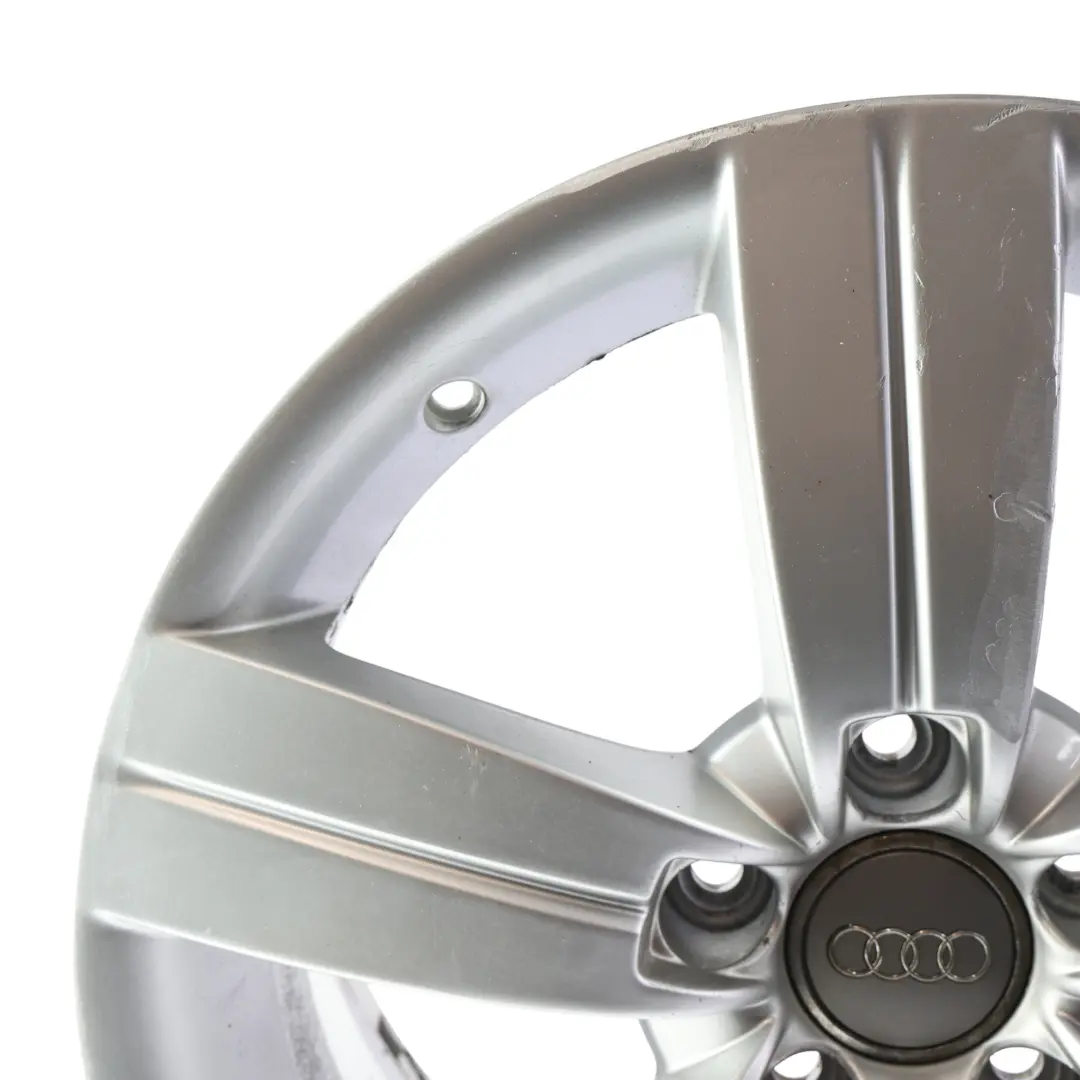  Llanta de aleación plateada Audi TT Mk2 8J 17" ET:47 8J Star Spoke - SKU 8J0601025C-1 - Número de pieza 8J0601025C