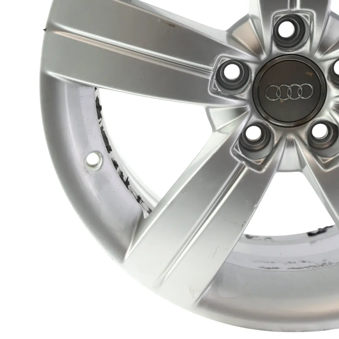  Llanta de aleación plateada Audi TT Mk2 8J 17" ET:47 8J Star Spoke - SKU 8J0601025C-2 - Número de pieza 8J0601025C