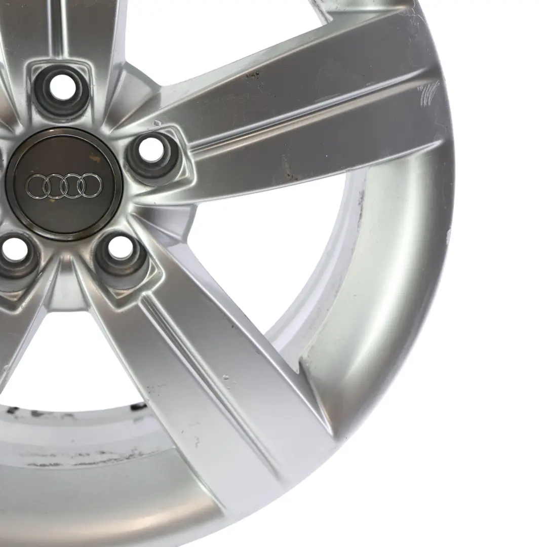  Llanta de aleación plateada Audi TT Mk2 8J 17" ET:47 8J Star Spoke - SKU 8J0601025C-2 - Número de pieza 8J0601025C