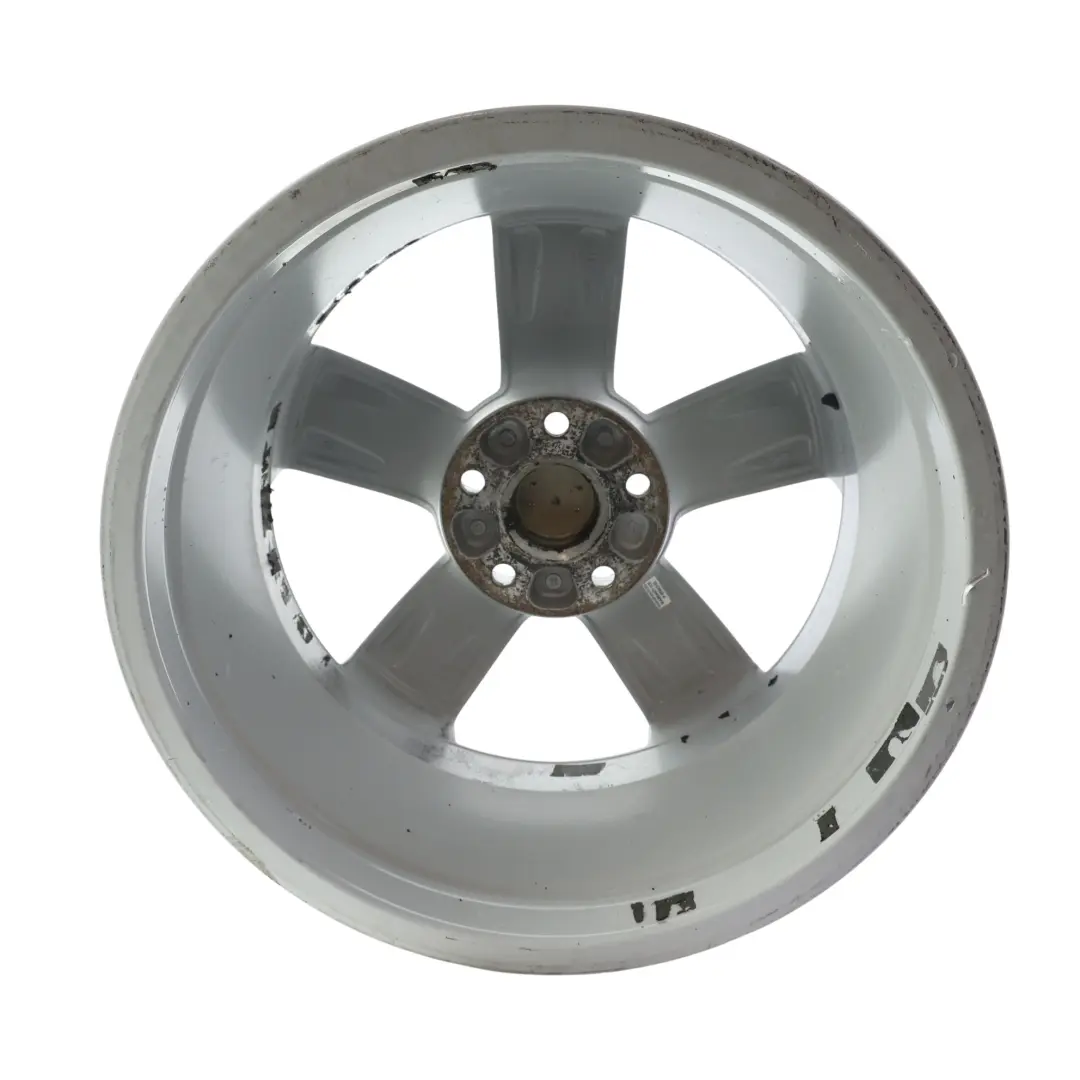 Mk2 8J Silver Alloy Wheel Rim 17" ET:47 8J Star Spoke to Audi TT with Part number 8J0601025C Audi TT Mk2 8J Silver Alloy Wheel Rim 17" ET:47 8J Star Spoke - SKU 8J0601025C-3 - Part number 8J0601025C