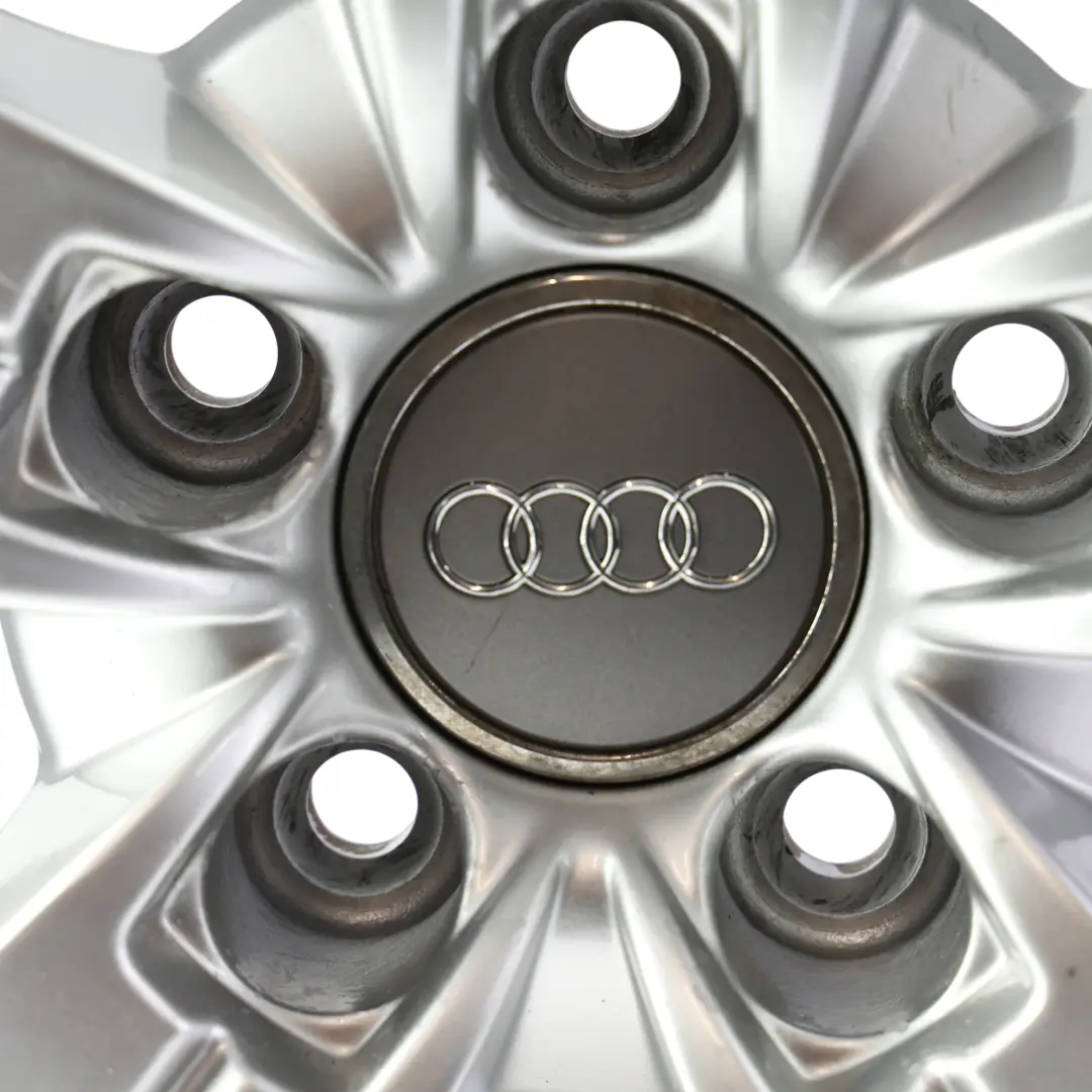 Audi TT Mk2 8J Silver Alloy Wheel Rim 17" ET:47 8J Star Spoke - SKU 8J0601025C-3 - Part number 8J0601025C