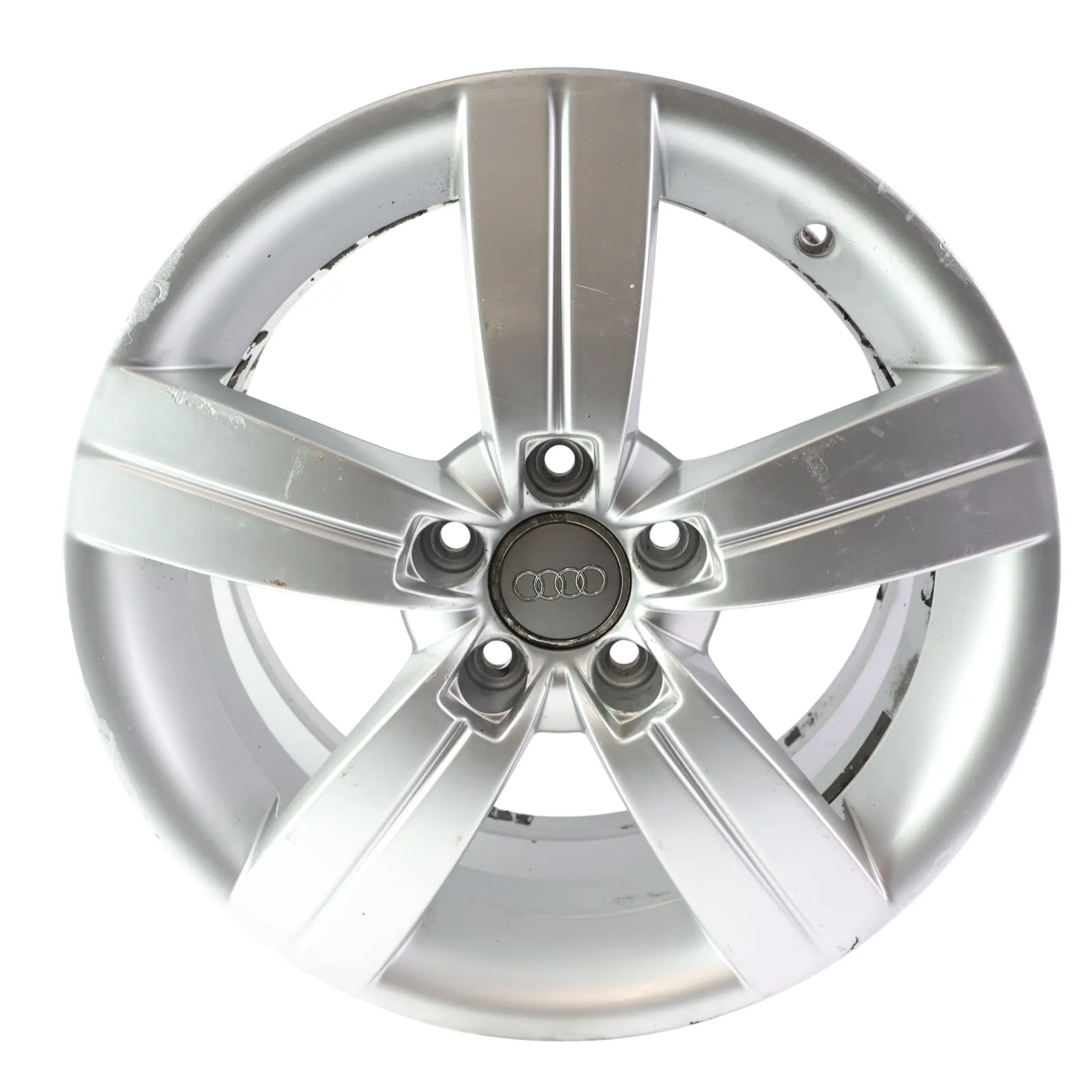 Audi TT Mk2 8J Felga Aluminiowa Srebrna 17" ET47 8J Star Spoke 8J0601025C