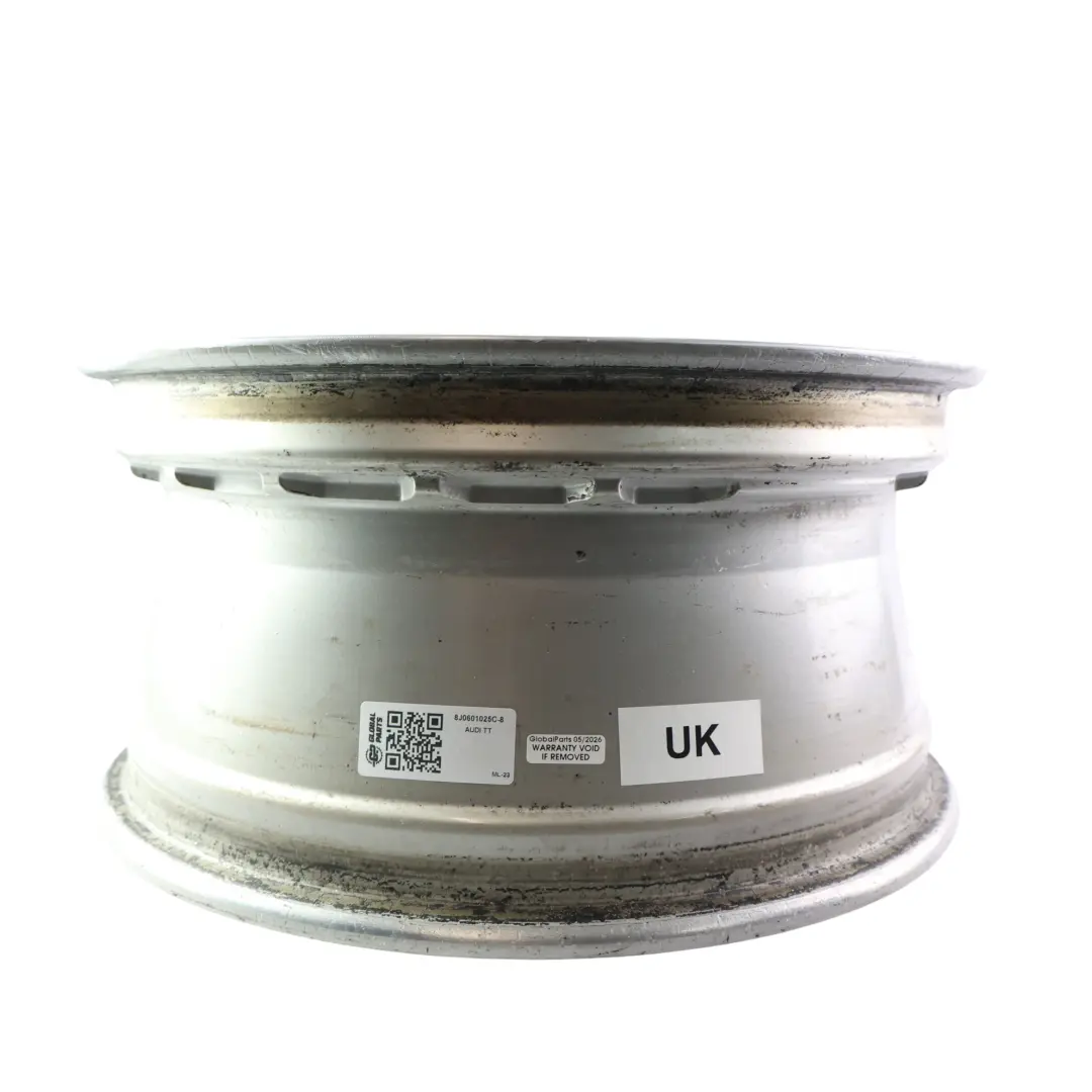 Audi TT MK2 8J Cerchio Lega Argento 17" ET:47 8J Star Spoke - SKU 8J0601025C-8 - Numero di parte 8J0601025C