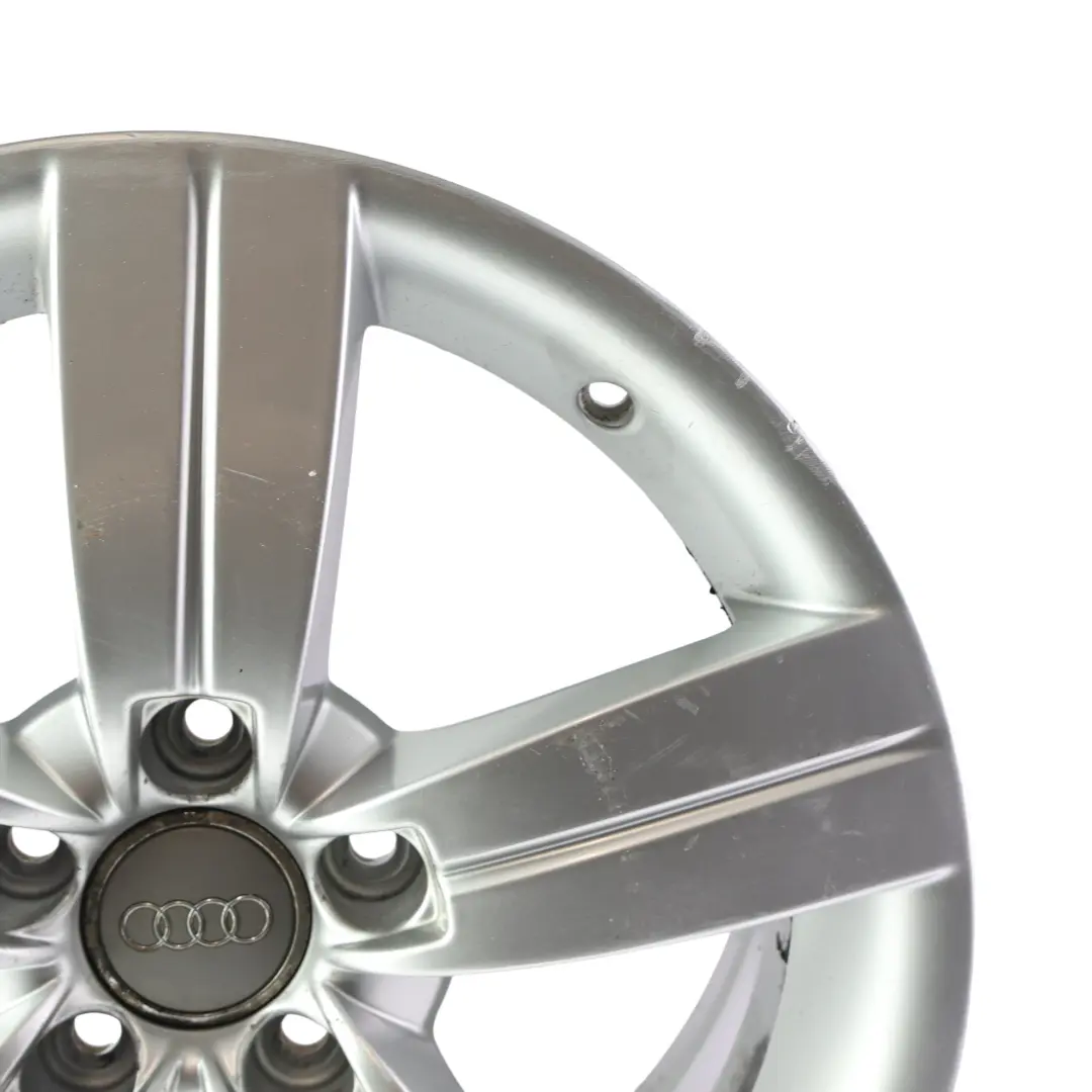 MK2 8J Llanta Aleación Plata 17" ET:47 8J Radios Estrella para Audi TT con número de pieza 8J0601025C Audi TT MK2 8J Llanta Aleación Plata 17" ET:47 8J Radios Estrella - SKU 8J0601025C-8 - Número de pieza 8J0601025C