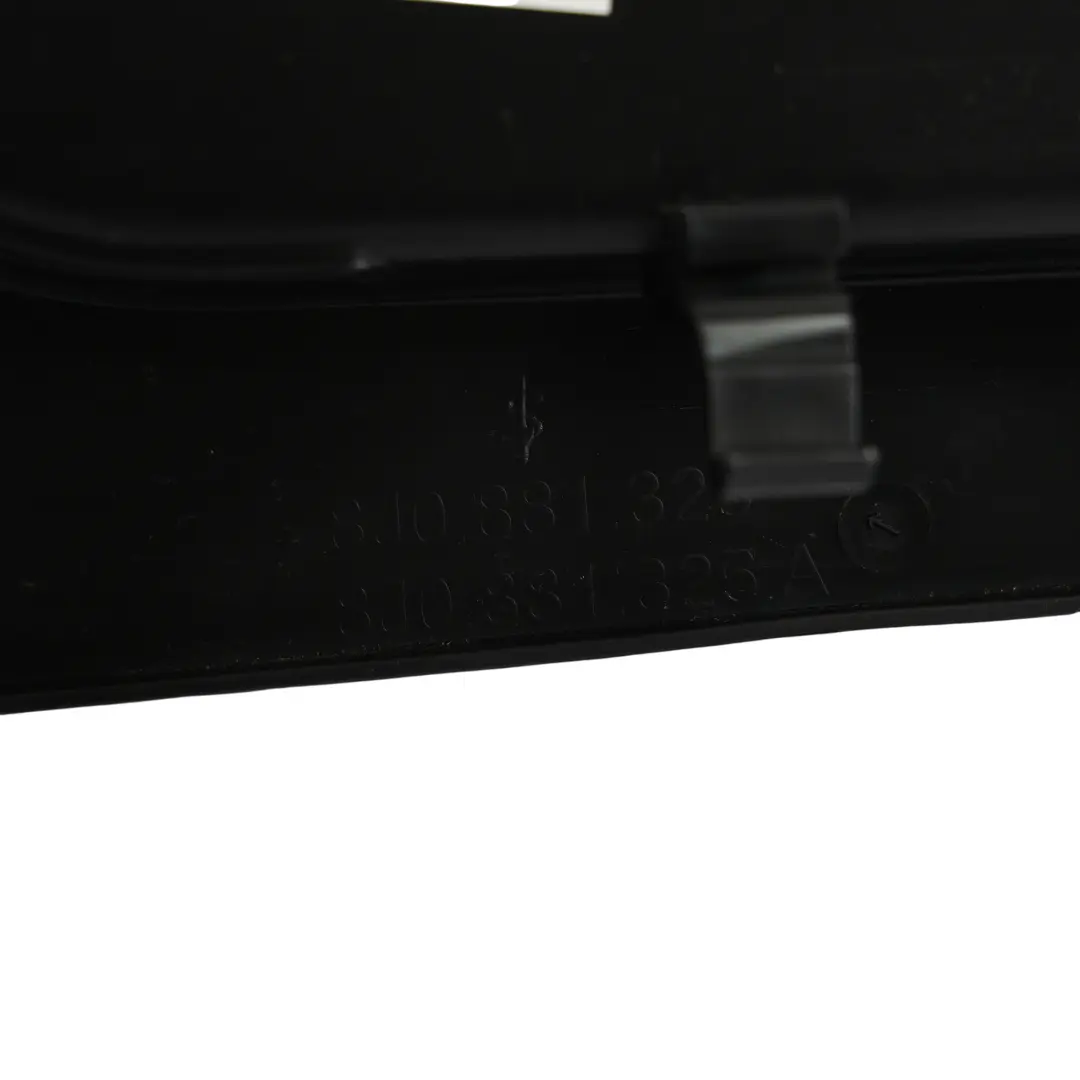 Audi TT TTRS 8J R8 42 Front Seat Trim Cover Panel Left N/S Black - SKU 8J0881325 - Part number 8J0881325