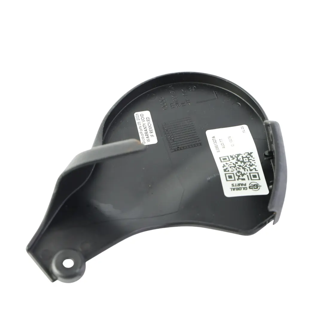 Audi TT 8J Sitz Rückenlehne Klappmechanismus Abdeckung Verkleidung - SKU 8J0881327A - Teilenummer 8J0881327A