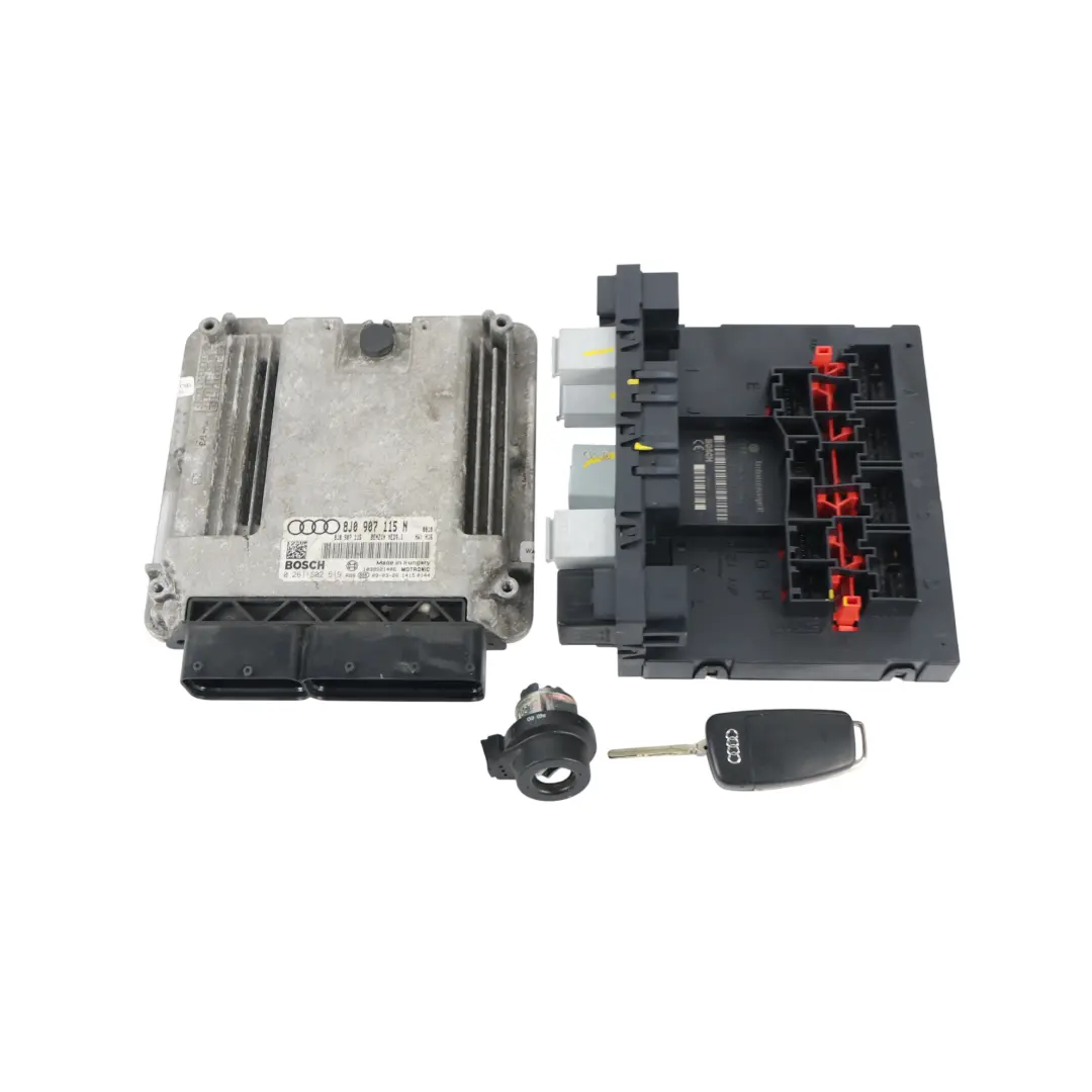 Audi TT 8J Kit ECU Encendido + Llave 2.0 TFSI BWA 200HP Automático - SKU 8J0907115N-3 - Número de pieza 8J0907115N