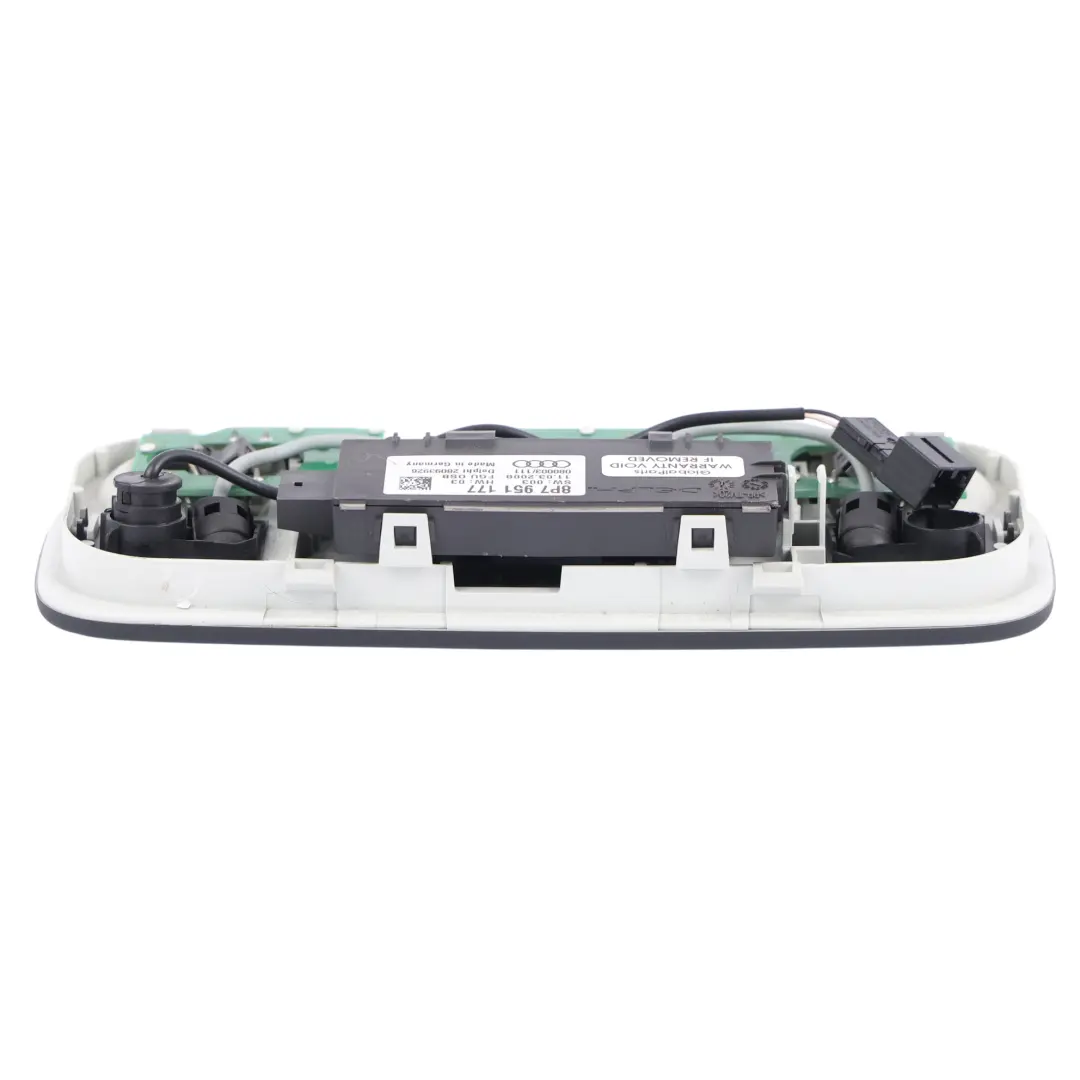 Audi TT 8J Luz Techo Interior Interruptor Negro - SKU 8J0947111B-1 - Número de pieza 8J0947111B