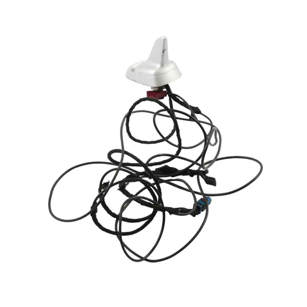 Antenna Aerial Roof Top Shark Ice Silver Metallic - X7W to Audi TT 8J with Part number 8J8035503F Audi TT 8J Antenna Aerial Roof Top Shark Ice Silver Metallic - X7W - SKU 8J8035503F-ICS - Part number 8J8035503F