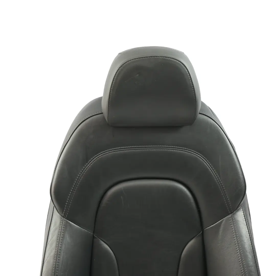 Audi TT 8J S-Line Schienale Sedile Anteriore Sinistro Riscaldato Pelle Nera - SKU 8J8881805M-2 - Numero di parte 8J8881805M
