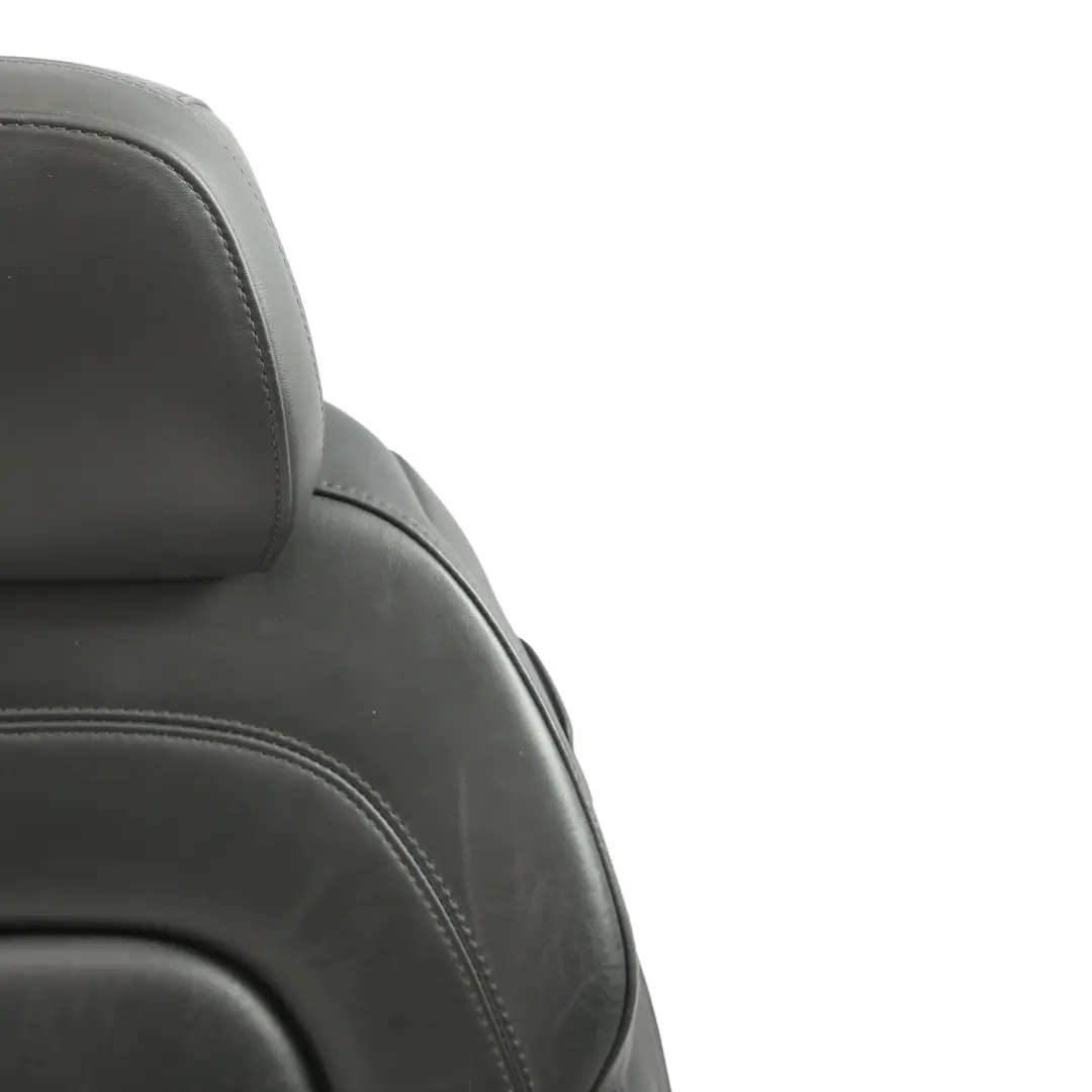 Audi TT 8J S-Line Schienale Sedile Anteriore Sinistro Riscaldato Pelle Nera - SKU 8J8881805M-2 - Numero di parte 8J8881805M