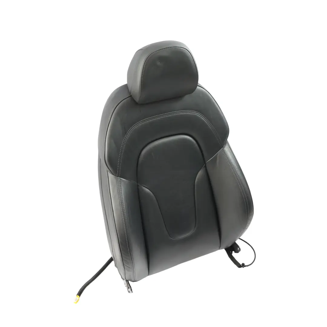 Audi TT 8J S-Line Sitzlehne Vorne Links Beheizt Schwarz Leder - SKU 8J8881805M-2 - Teilenummer 8J8881805M