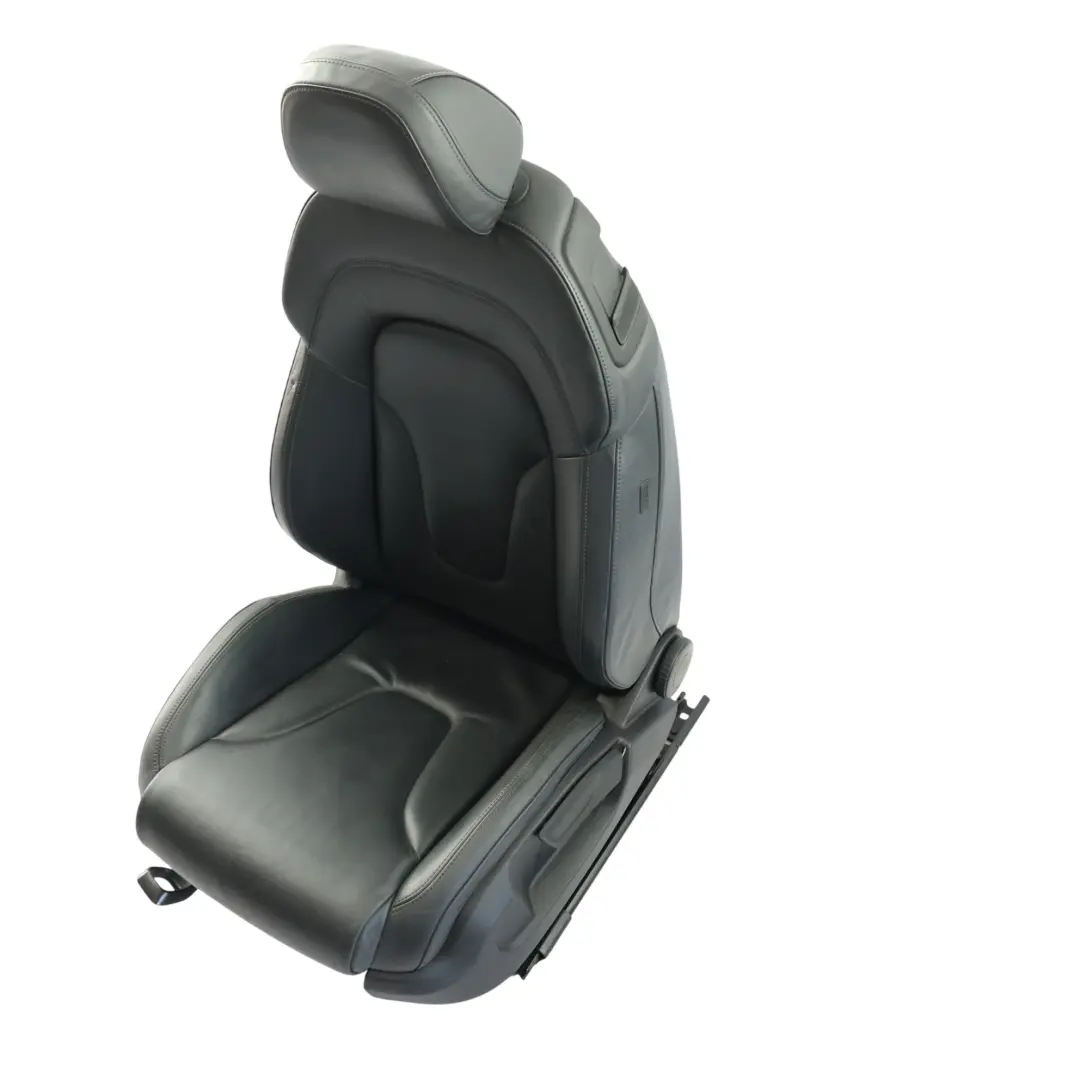 Audi TT 8J Coupe Fotel Lewy Przedni Podgrzewany Skóra Nappa Soul Czarna - SKU 8J8881805M-3 - Numer Części 8J8881805M