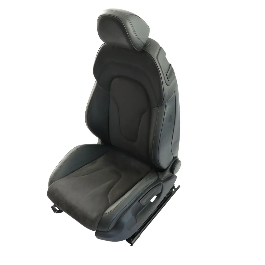 Audi TT 8J Coupe Sport Sitz Vorne Links Beheizt Alcantara Nappa Leder Schwarz - SKU 8J8881805N-1 - Teilenummer 8J8881805N