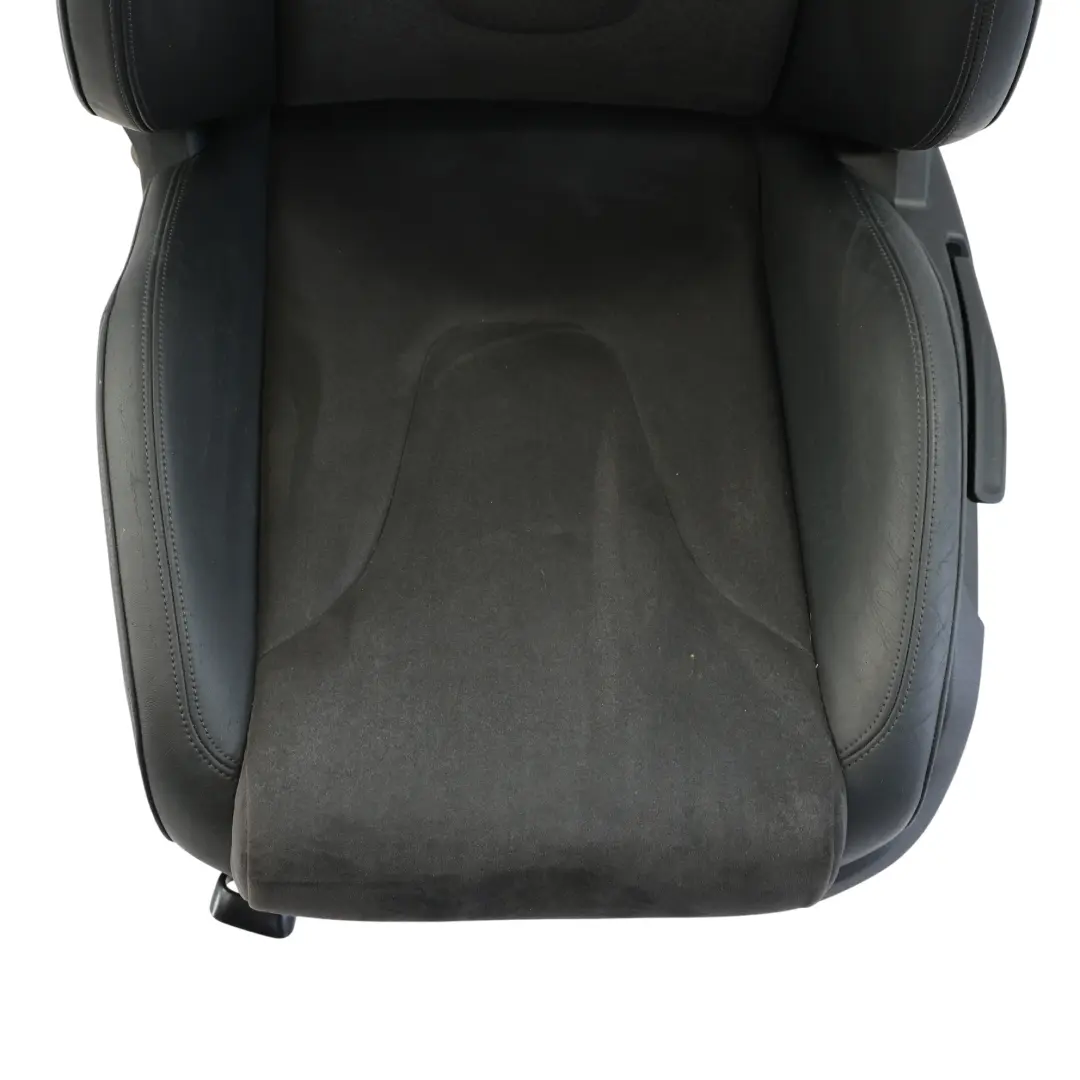 Audi TT 8J Fotel Sportowy Lewy Przód Grzanie Alcantara Skóra Nappa Czarny - SKU 8J8881805N-1 - Numer Części 8J8881805N