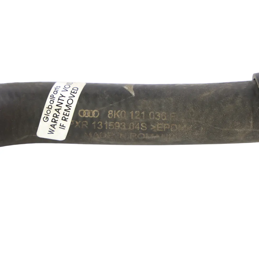 Audi A4 B8 Manguera Agua Radiador Tubo Refrigerante 1.8 2.0 Gasolina - SKU 8K0121036F-1 - Número de pieza 8K0121036F
