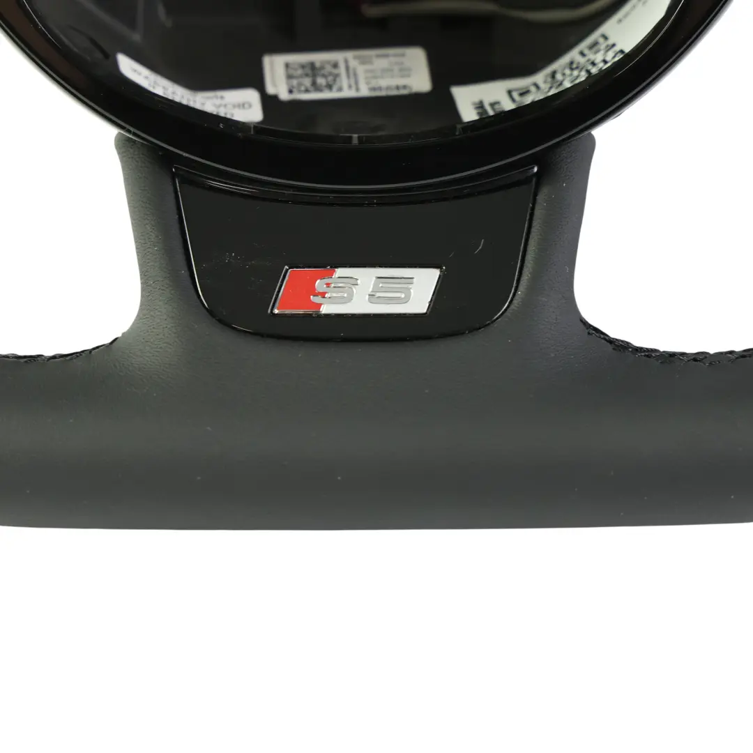 Audi A5 S5 8T Steering Wheel NEW Leather Paddle Shift Flat Bottom - SKU 8K0419091CK-2 - Part number 8K0419091CK