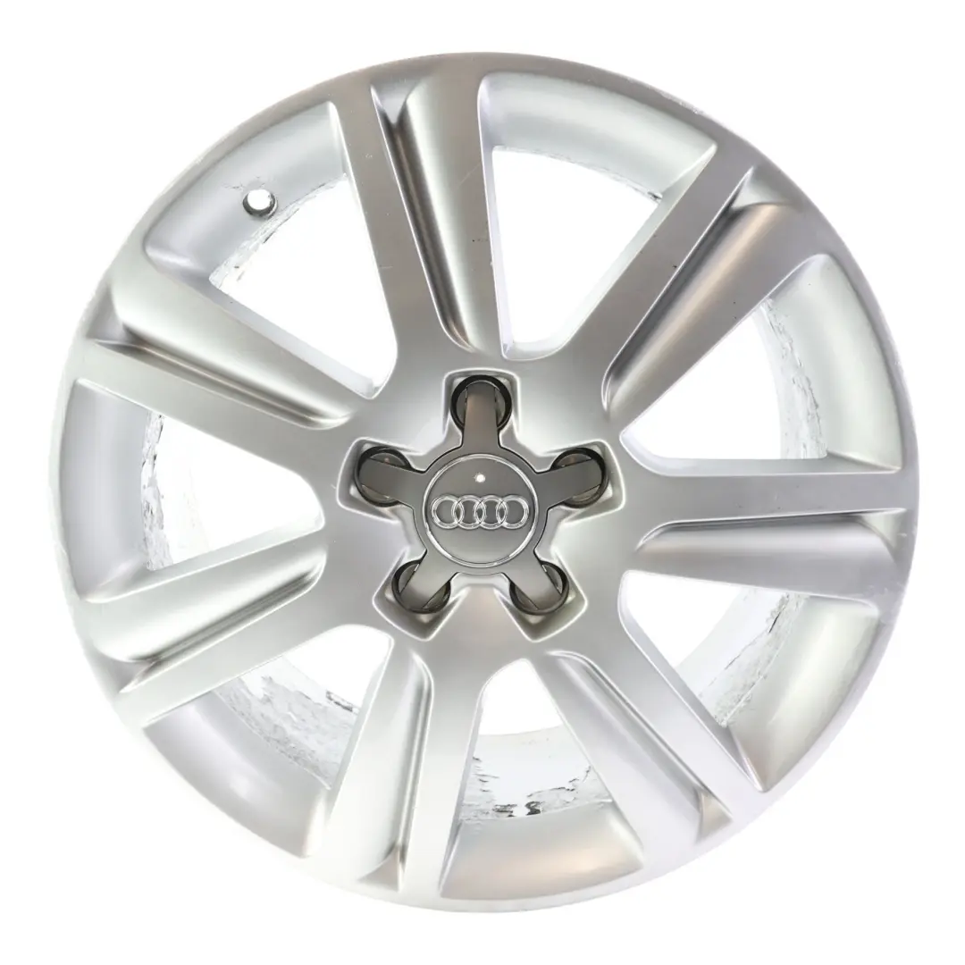 Audi A4 B8 Silver Wheel Alloy Rim 17" ET:45 7,5J - SKU 8K0601025B-3 - Part number 8K0601025B