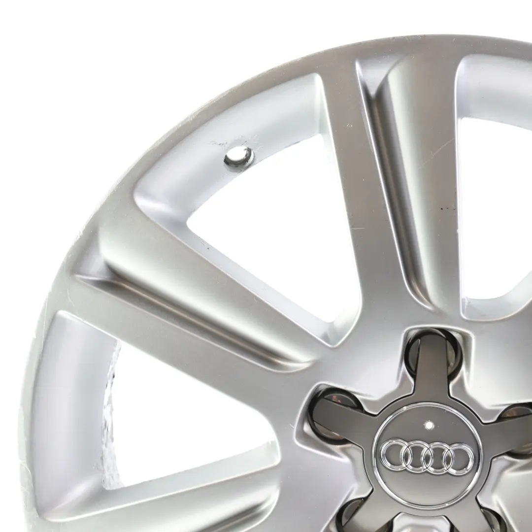 Alloy Rim 17" ET:45 7,5J to Audi A4 B8 Silver Wheel with Part number 8K0601025B Audi A4 B8 Silver Wheel Alloy Rim 17" ET:45 7,5J - SKU 8K0601025B-3 - Part number 8K0601025B