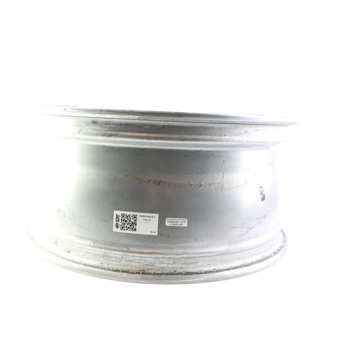 Audi A4 B8 8K Silver Wheel Alloy Rim 18" 8J ET:47 10-Spoke - SKU 8K0601025CB-2 - Part number 8K0601025CB