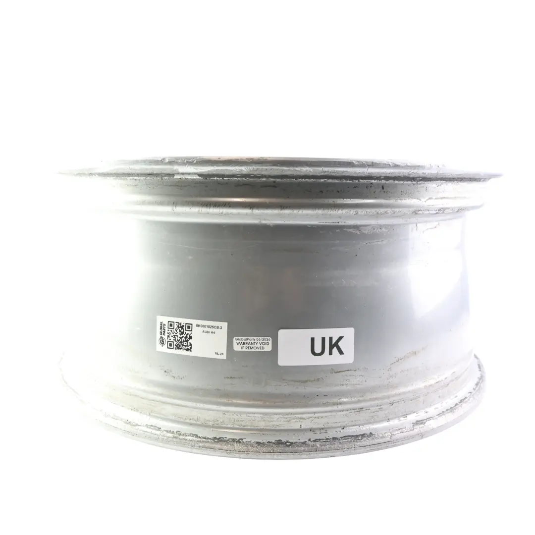Audi A4 B8 8K Silver Wheel Alloy Rim 18" 8J ET:47 10-Spoke - SKU 8K0601025CB-3 - Part number 8K0601025CB