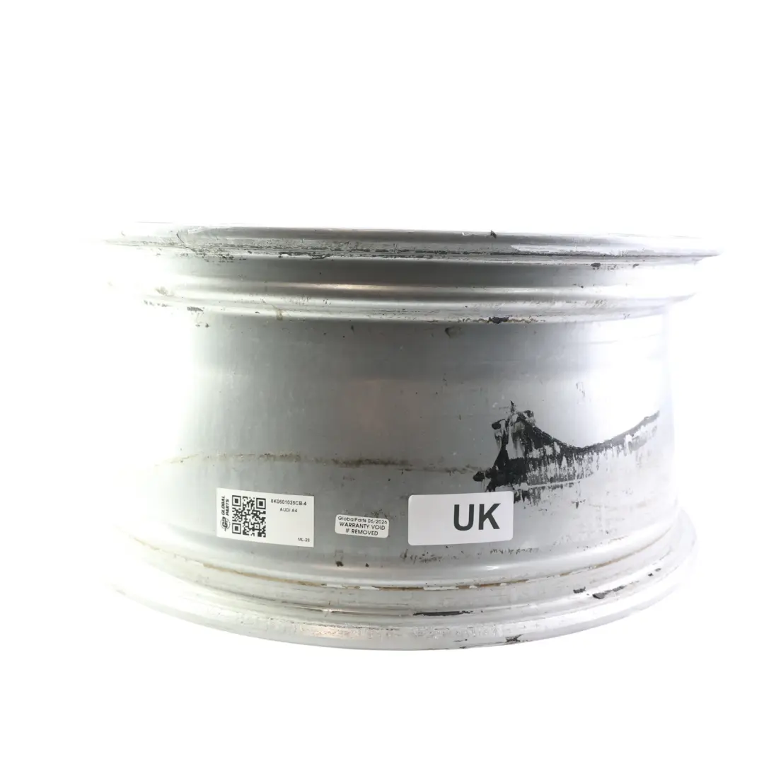Audi A4 B8 8K Silver Wheel Alloy Rim 18" 8J ET:47 10-Spoke - SKU 8K0601025CB-4 - Part number 8K0601025CB
