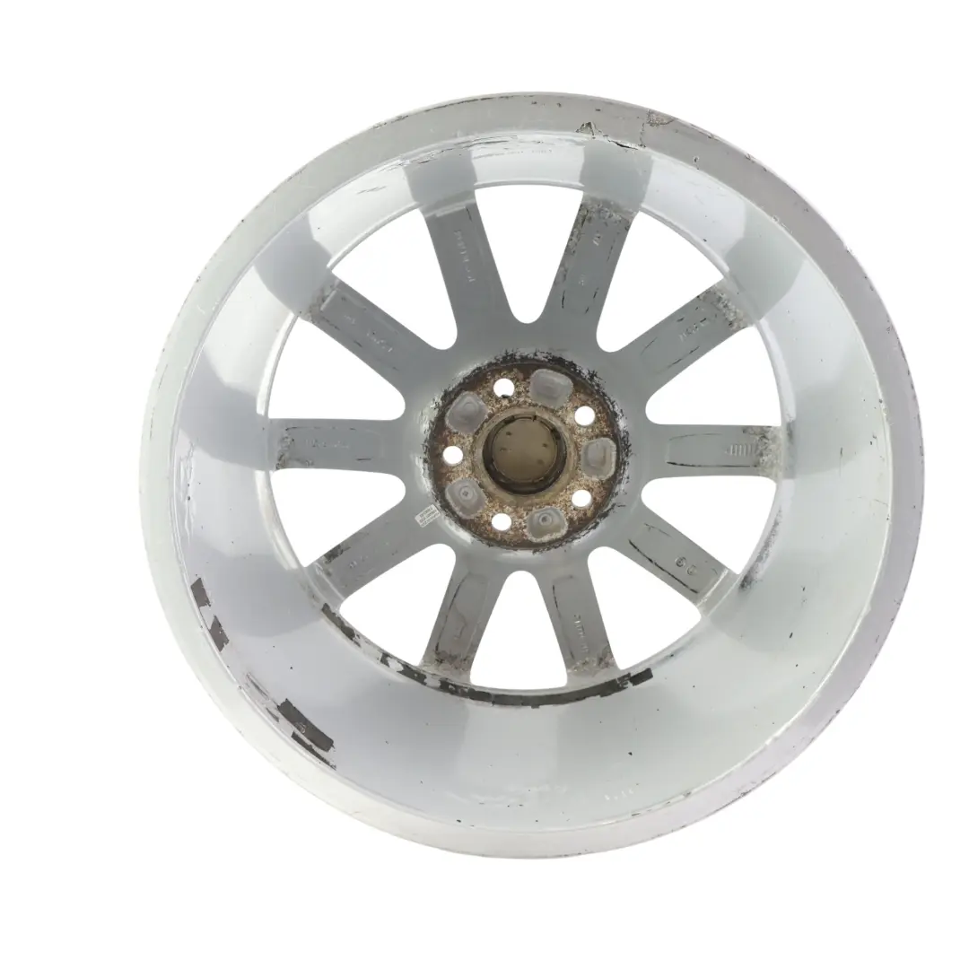 Audi A4 B8 8K Silver Wheel Alloy Rim 18" 8J ET:47 10-Spoke - SKU 8K0601025CB-4 - Part number 8K0601025CB