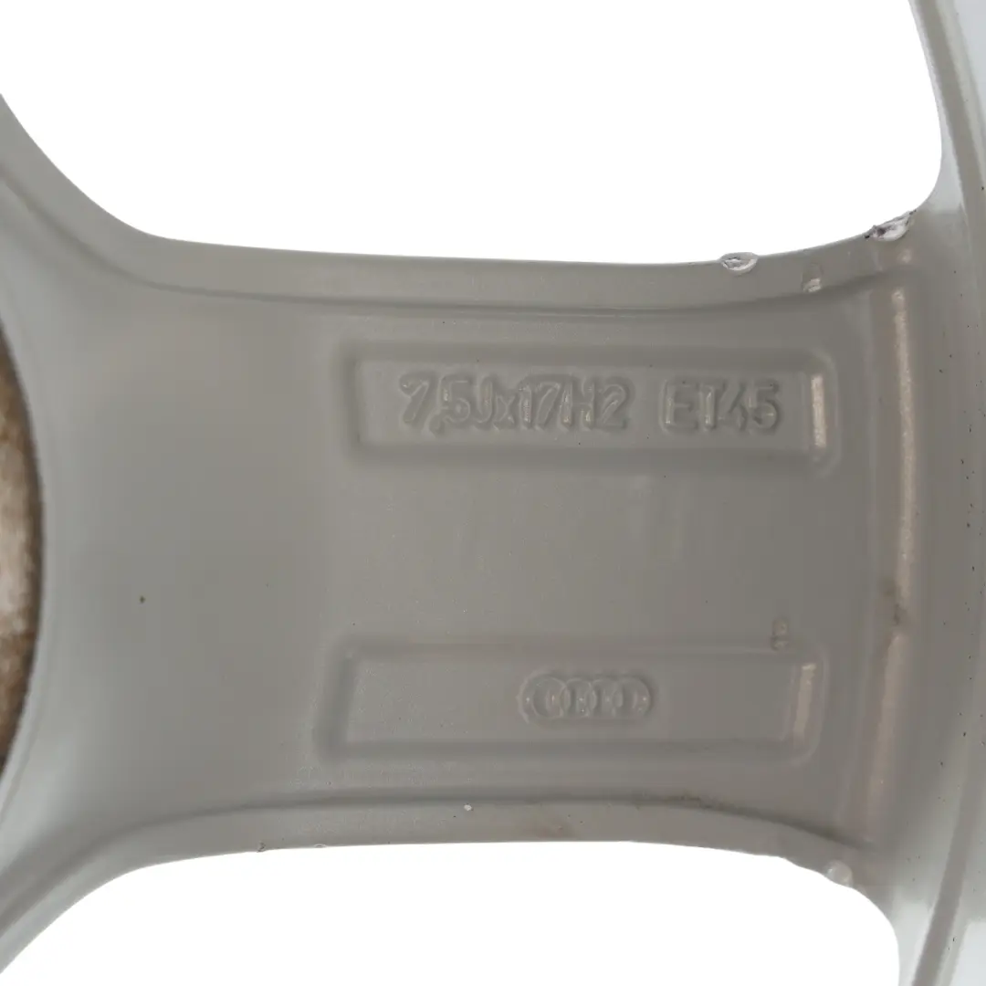 8K Silver Wheel Alloy Rim 17" ET:45 7,5J Star Spoke to Audi A4 B8 with Part number 8K0601025CE Audi A4 B8 8K Silver Wheel Alloy Rim 17" ET:45 7,5J Star Spoke - SKU 8K0601025CE-1 - Part number 8K0601025CE