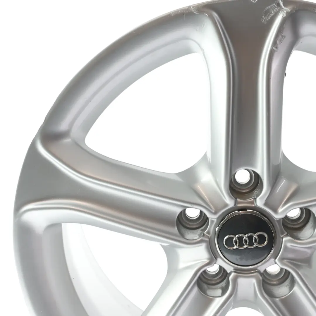 Audi A4 B8 8K Felga Aluminiowa Srebrna 17" ET:45 7,5J - SKU 8K0601025CE-1 - Numer Części 8K0601025CE