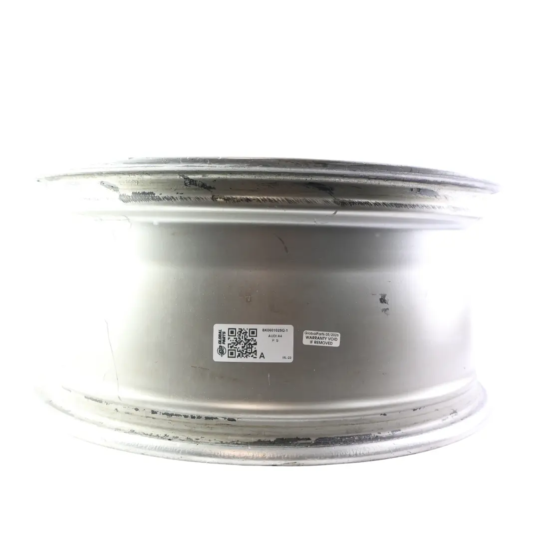 Audi A4 B8 8K Llanta Aleación Plateada 18" ET:47 8J Radios Estrella - SKU 8K0601025Q-1 - Número de pieza 8K0601025Q