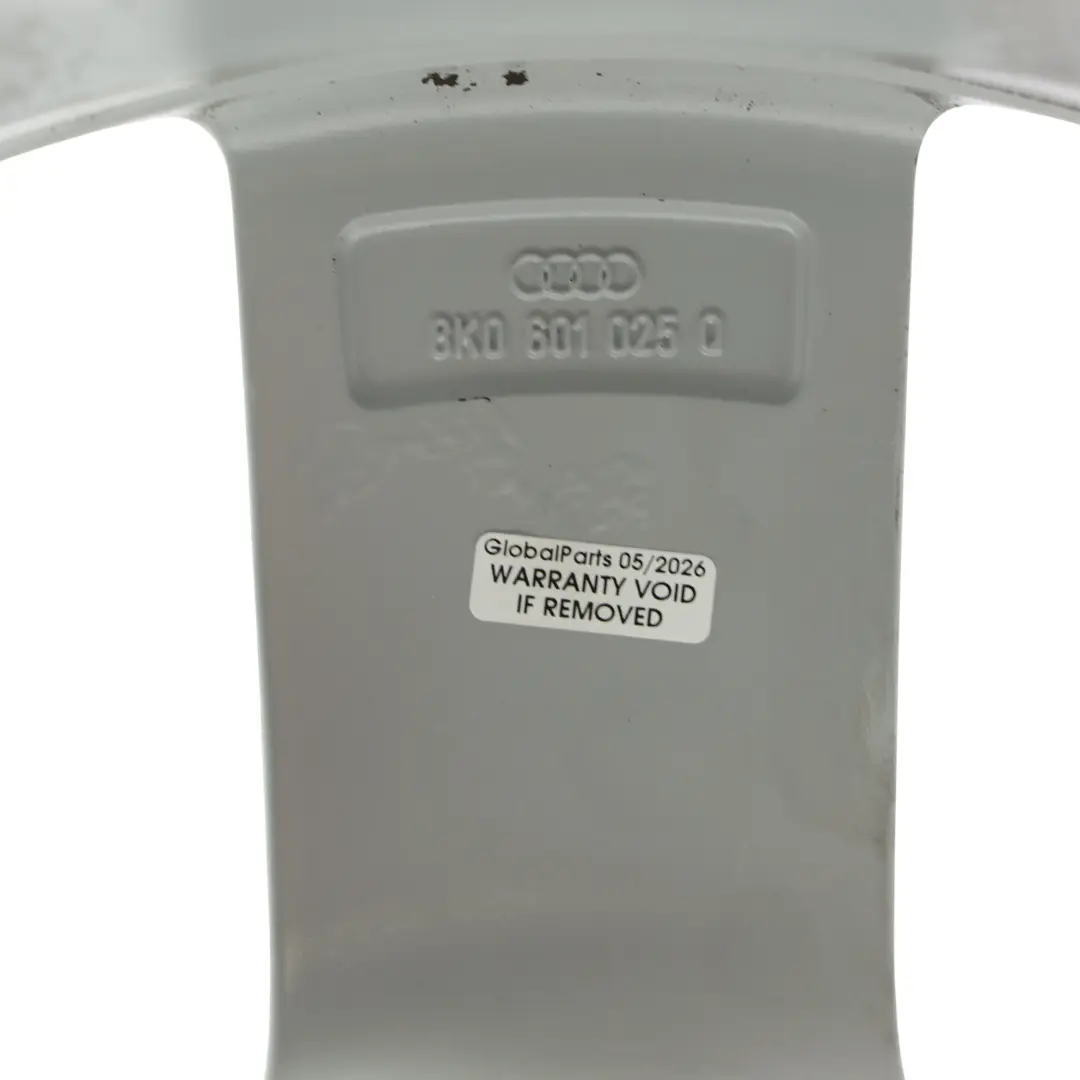 8K Silver Wheel Alloy Rim 18" ET:47 8J Star Spoke to Audi A4 B8 with Part number 8K0601025Q Audi A4 B8 8K Silver Wheel Alloy Rim 18" ET:47 8J Star Spoke - SKU 8K0601025Q-3 - Part number 8K0601025Q