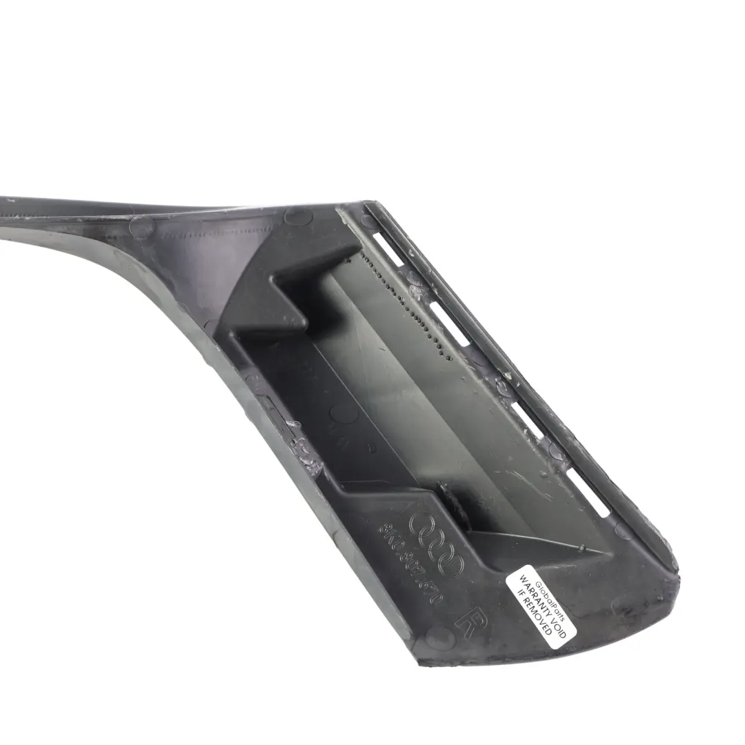 Audi RS4 B8 Support Fixation Antibrouillard Avant Droit - SKU 8K0807670 - Numéro de pièce 8K0807670
