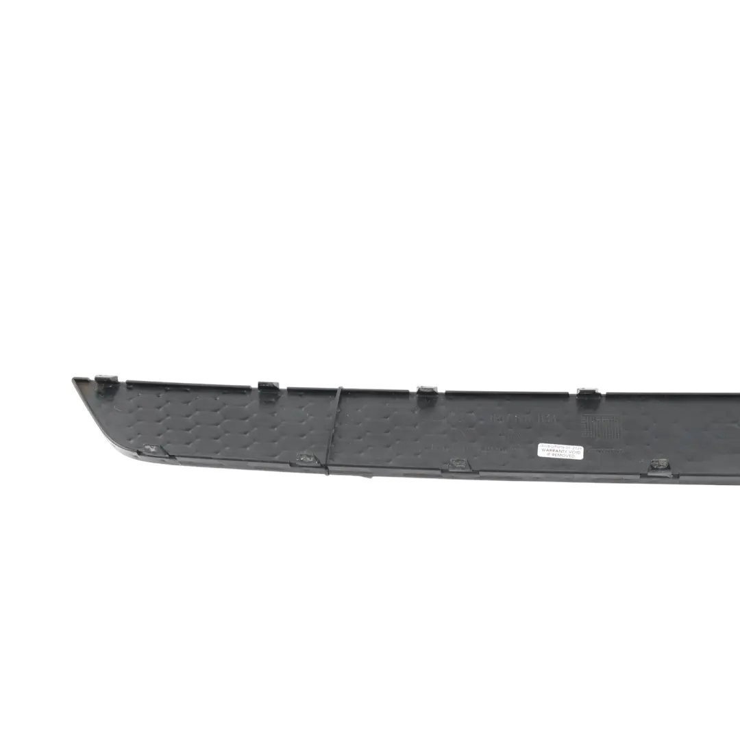 Audi A4 S4 8K A5 S5 8T Rear Bumper Trim Grille Cover Satin Black - SKU 8K0807833 - Part number 8K0807833