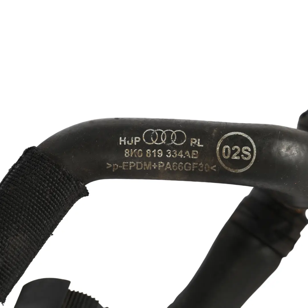 Tubo Flessibile Linea Riscaldatore Ausiliario 8K0819334AB per Audi A4 B8 con numero di parte 8K0819334AD Audi A4 B8 Tubo Flessibile Linea Riscaldatore Ausiliario 8K0819334AB - SKU 8K0819334AD - Numero di parte 8K0819334AD