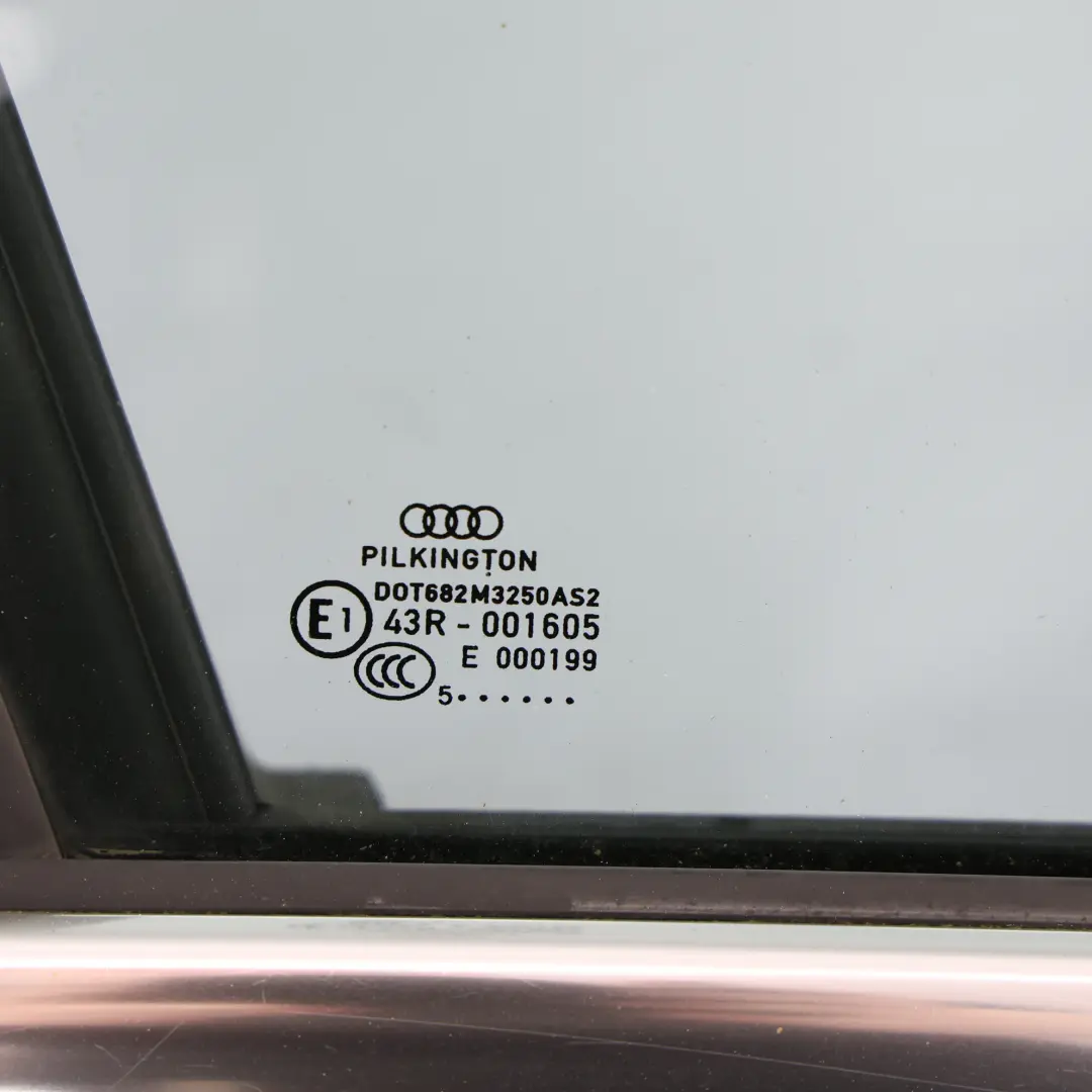 Audi A4 B8 Vordertür Rechts Foil Silver Silber Metallic - Z7G - SKU 8K0831052J-FSI - Teilenummer 8K0831052J