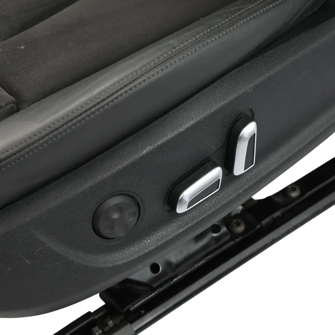 Audi RS4 B8 Sport Seat Front Left N/S S-Line Alcantara Nappa Soul Black - SKU 8K0881805CK-1 - Part number 8K0881805CK
