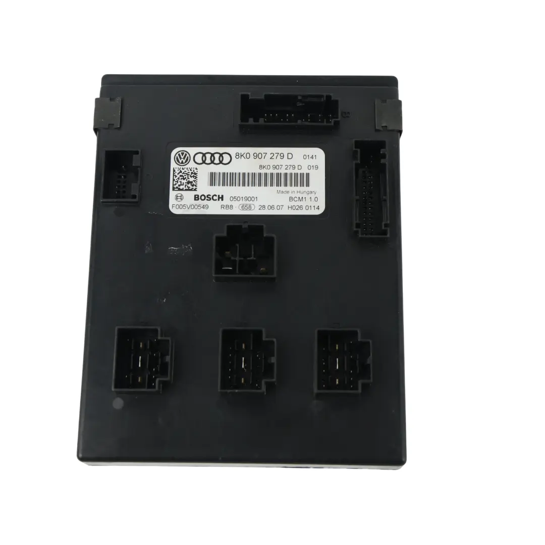 Audi A5 8T Gateway Convenience Body Module Control Unit ECU - SKU 8K0907279D - Part number 8K0907279D
