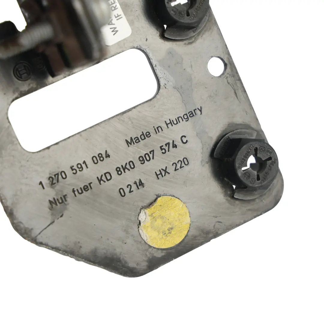 Audi A4 B8 A5 8T Support Fixation Radar Régulateur Vitesse - SKU 8K0907574C - Numéro de pièce 8K0907574C