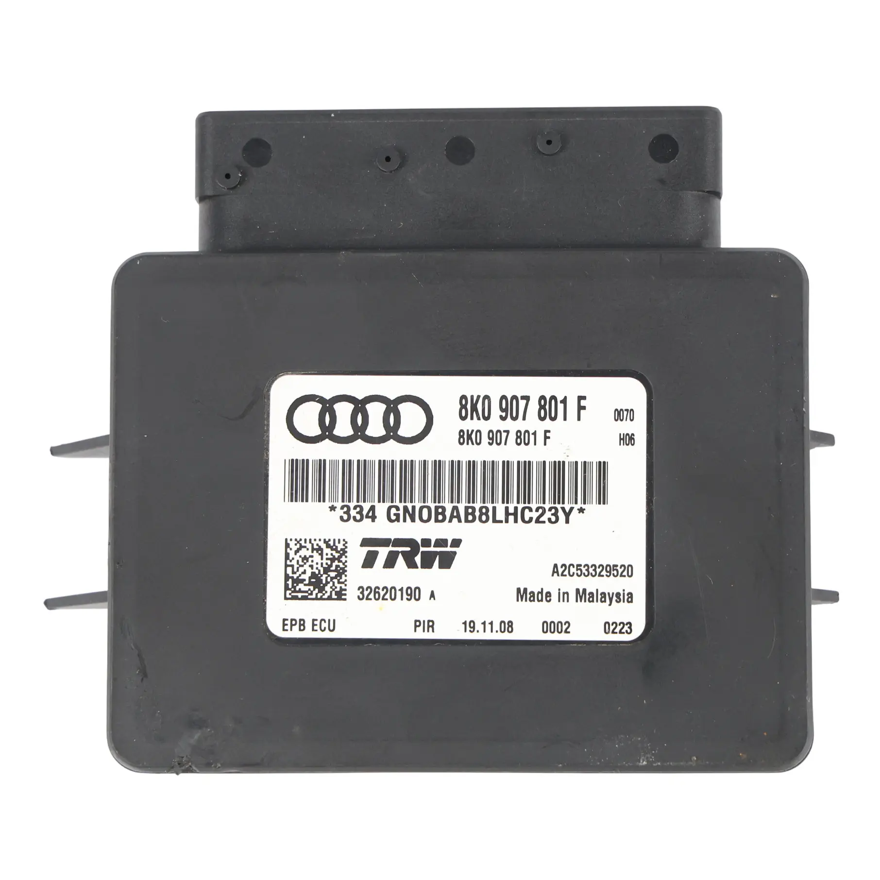 Audi A4 B8 S5 8T Module Frein Stationnement Électrique 8K0907801F