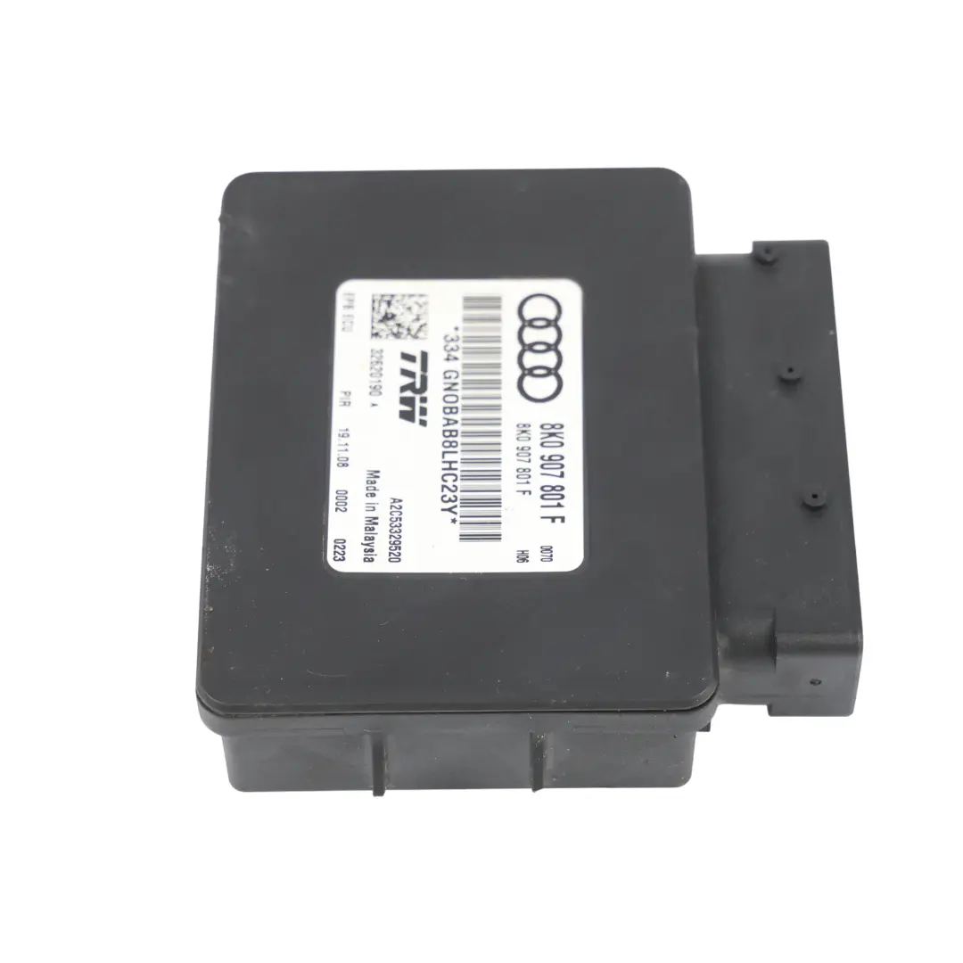 Parking Brake Control Unit Electric Brake Module to Audi A4 B8 S5 8T with Part number 8K0907801F Audi A4 B8 S5 8T Parking Brake Control Unit Electric Brake Module - SKU 8K0907801F-1 - Part number 8K0907801F