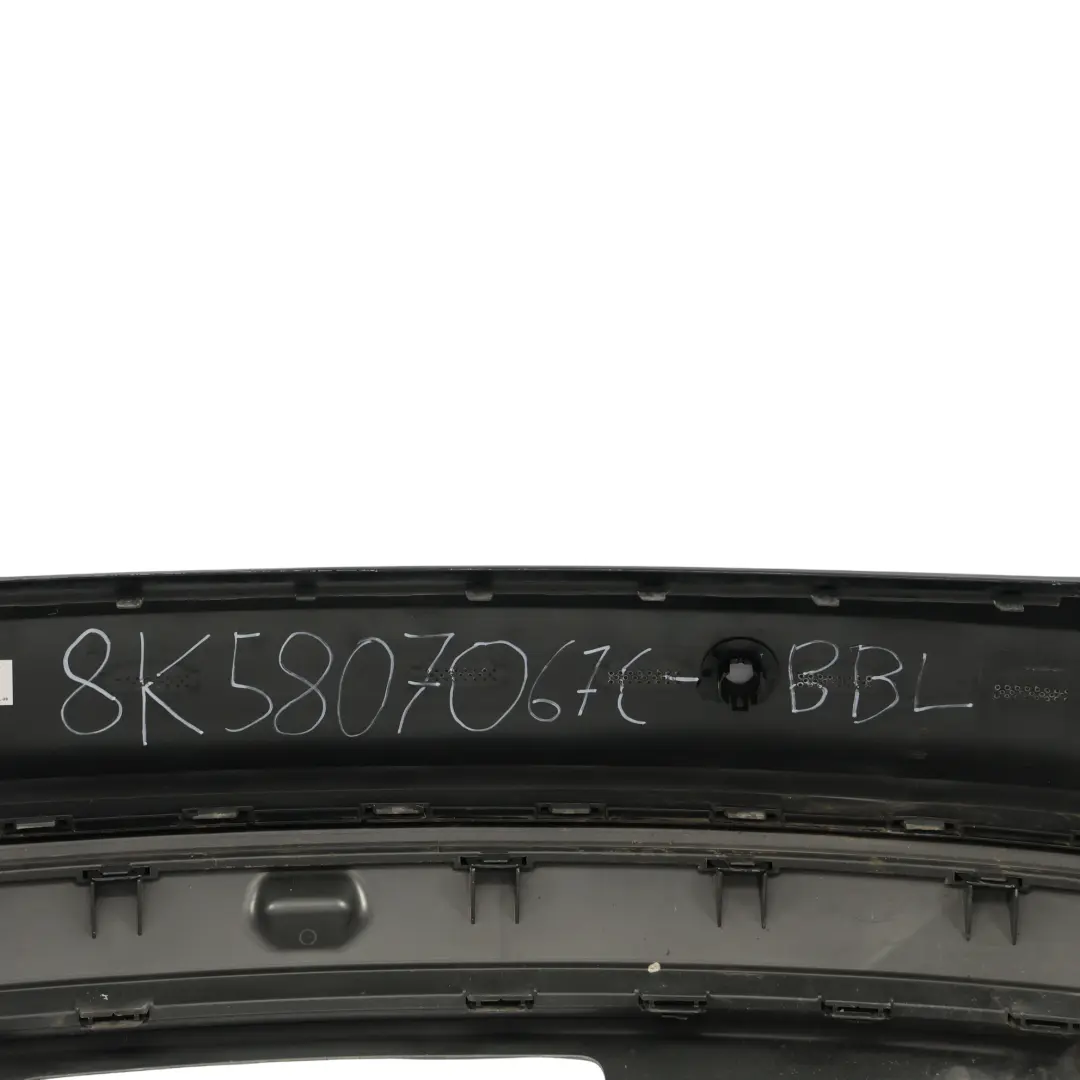 Audi A4 B8 Rear Bumper Trim Panel Covering PDC Brilliant Black - Y9B - SKU 8K5807067C-BBL - Part number 8K5807067C