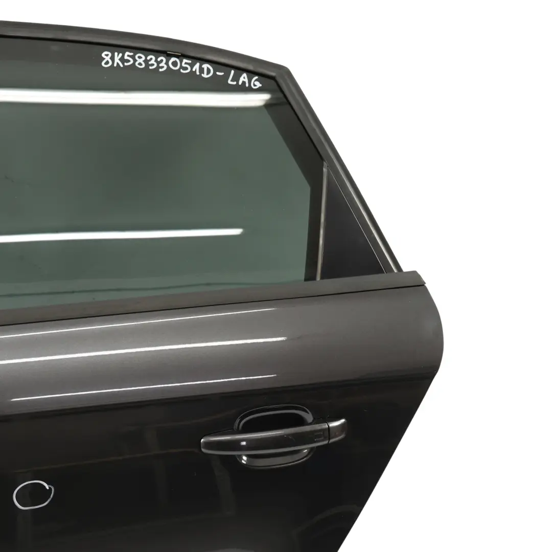 Audi A4 B8 Limousine Rear Door Left N/S Lava Grey Pearl Effect - Z7L - SKU 8K5833051D-LAG - Part number 8K5833051D