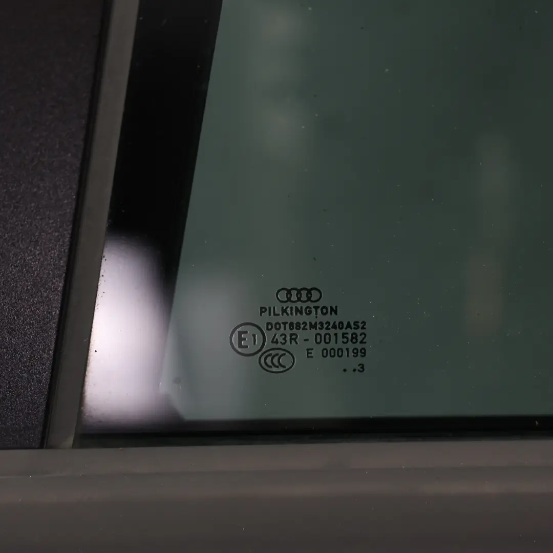 Audi A4 B8 Limousine Rear Door Left N/S Lava Grey Pearl Effect - Z7L - SKU 8K5833051D-LAG - Part number 8K5833051D
