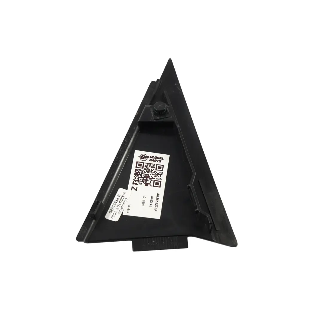 Modanatura Angolo Porta Posteriore Sinistra per Audi A4 B8 Avant con numero di parte 8K5853273P Audi A4 B8 Avant Modanatura Angolo Porta Posteriore Sinistra - SKU 8K5853273P - Numero di parte 8K5853273P