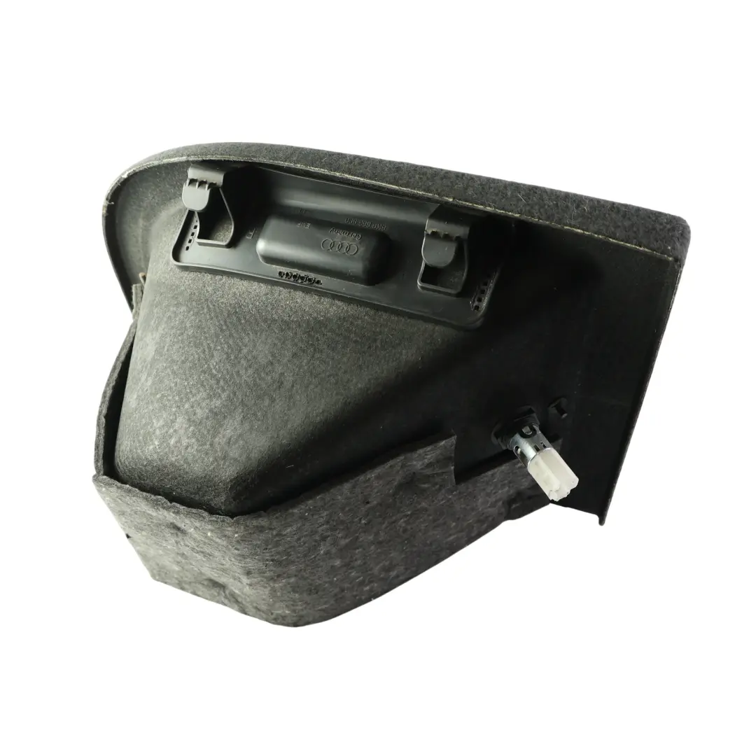 Forro Maletero Cubierta Panel Trasero Derecho para Audi A4 B8 con número de pieza 8K9863990 Audi A4 B8 Forro Maletero Cubierta Panel Trasero Derecho - SKU 8K9863990 - Número de pieza 8K9863990