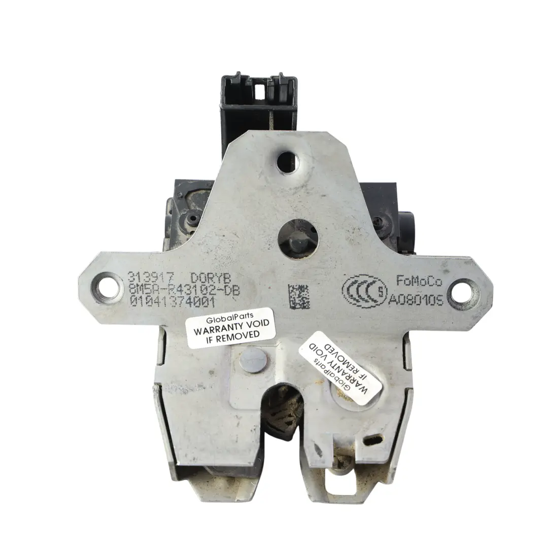 Boot Trunk Lid Tailgate Latch Assembly to Ford Transit Custom with Part number 8M5A-R43102-DB Ford Transit Custom Boot Trunk Lid Tailgate Latch Assembly - SKU 8M5A-R43102-DB - Part number 8M5A-R43102-DB