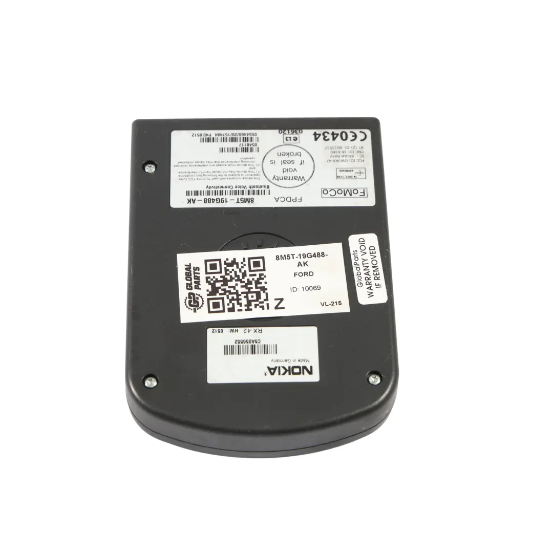 MK4 Galaxy S-Max Módulo Control Voz Bluetooth para Ford Mondeo con número de pieza 8M5T-19G488-AK Ford Mondeo MK4 Galaxy S-Max Módulo Control Voz Bluetooth - SKU 8M5T-19G488-AK - Número de pieza 8M5T-19G488-AK