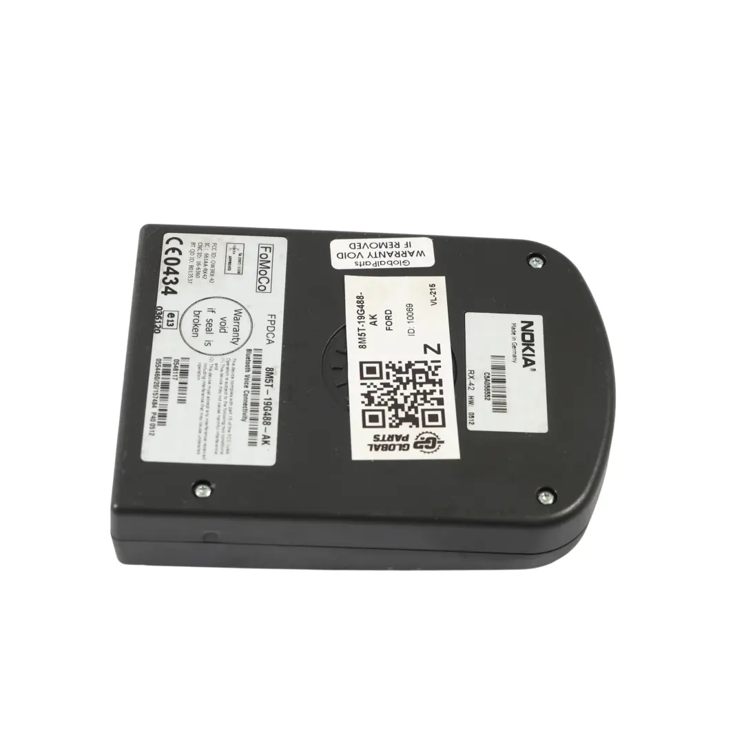 MK4 Galaxy S-Max Módulo Control Voz Bluetooth para Ford Mondeo con número de pieza 8M5T-19G488-AK Ford Mondeo MK4 Galaxy S-Max Módulo Control Voz Bluetooth - SKU 8M5T-19G488-AK - Número de pieza 8M5T-19G488-AK