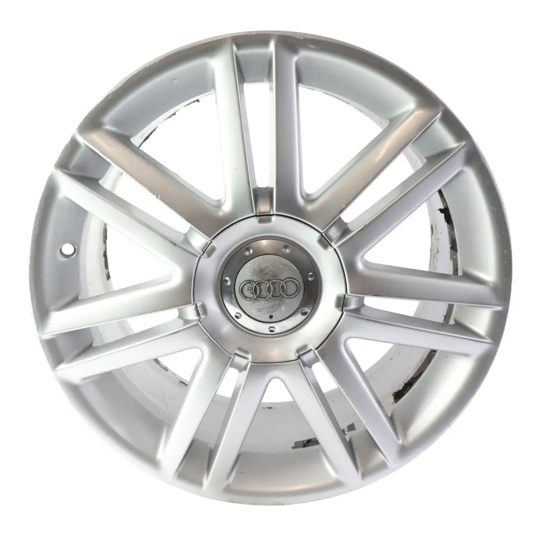 Audi A3 S3 8P Alu Felge Silber 18" 7,5J ET:56 7 Doppelte Speiche - SKU 8P0601025AJ-1 - Teilenummer 8P0601025AJ