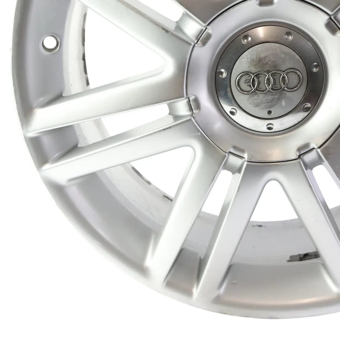 Audi A3 S3 8P Llanta Aleación Plata 18" 7,5J ET:56 7 Doble Radio - SKU 8P0601025AJ-1 - Número de pieza 8P0601025AJ